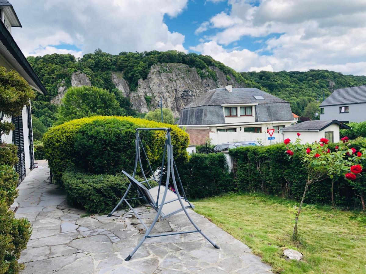 La Vue Sur Meuse De Wepion Daire Namur Dış mekan fotoğraf